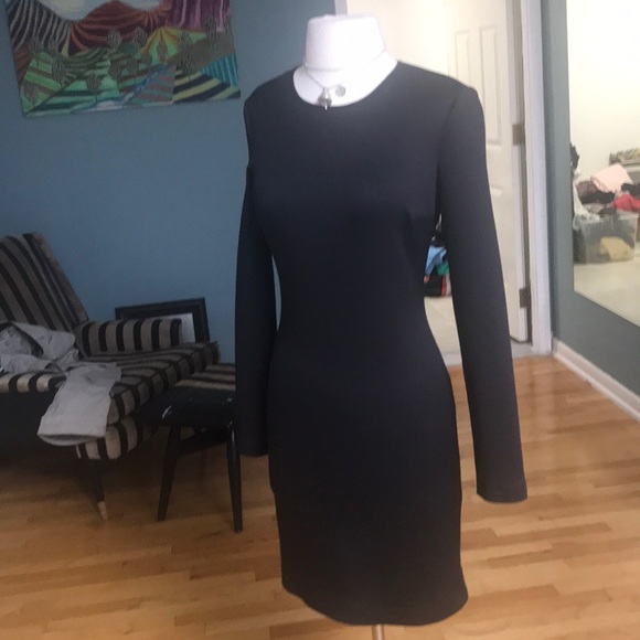 NWOT LBD W/ laser cut back neoprene material - Picture 5 of 6